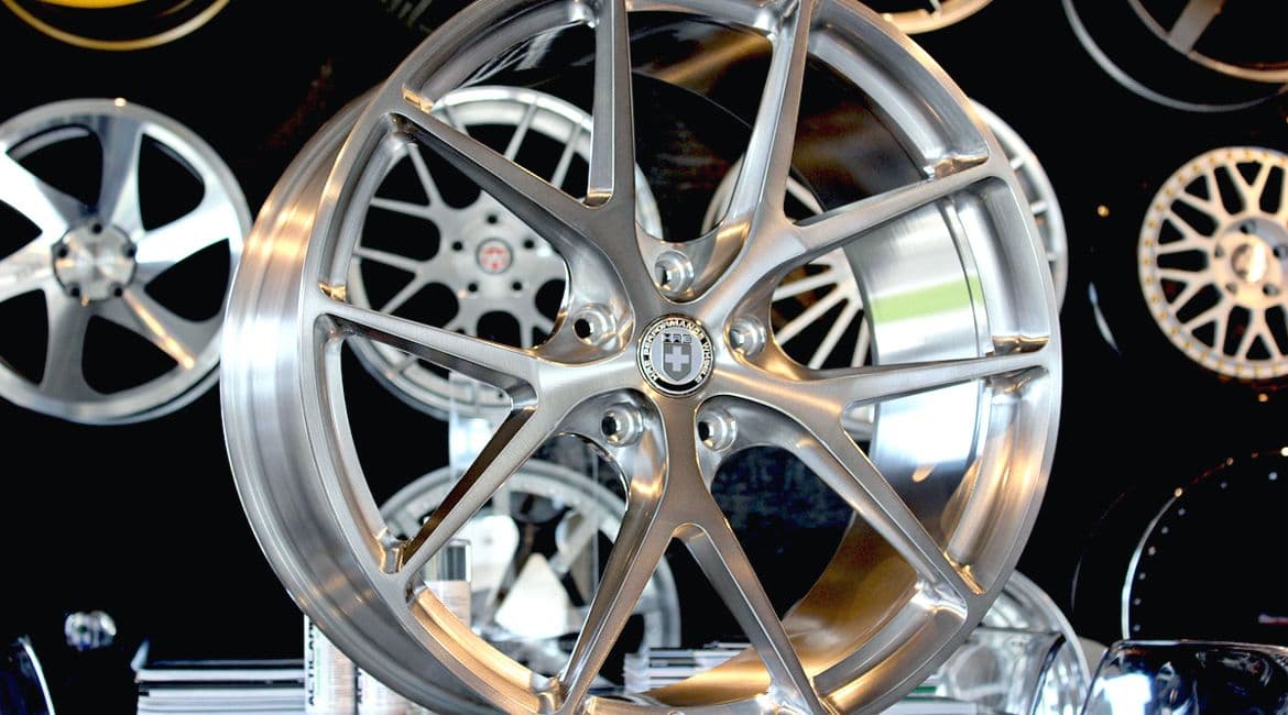 HRE Wheel in Silver
