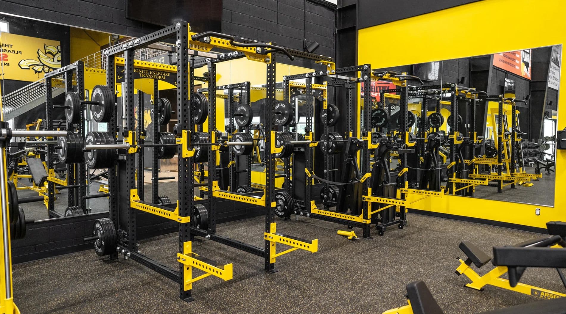 Yellow and black equipment