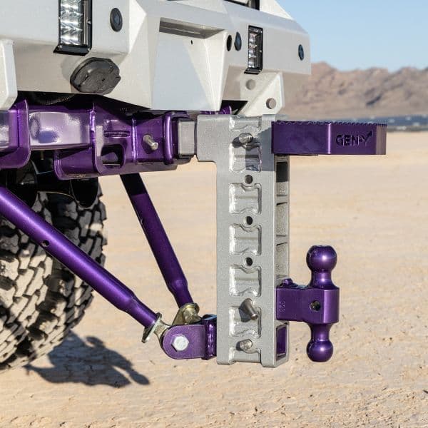 Gen-Y hitch in purple