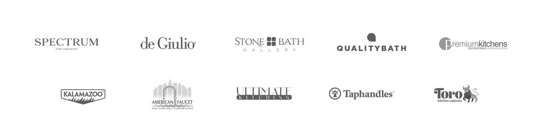 Kitchen and bath brands that trust Prismatic Powders